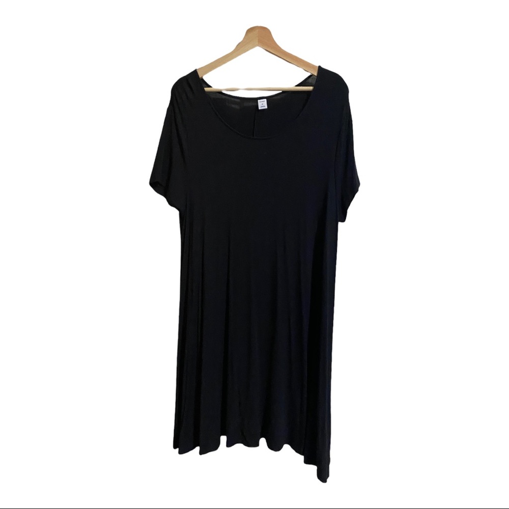 Old Navy XL black swing dress